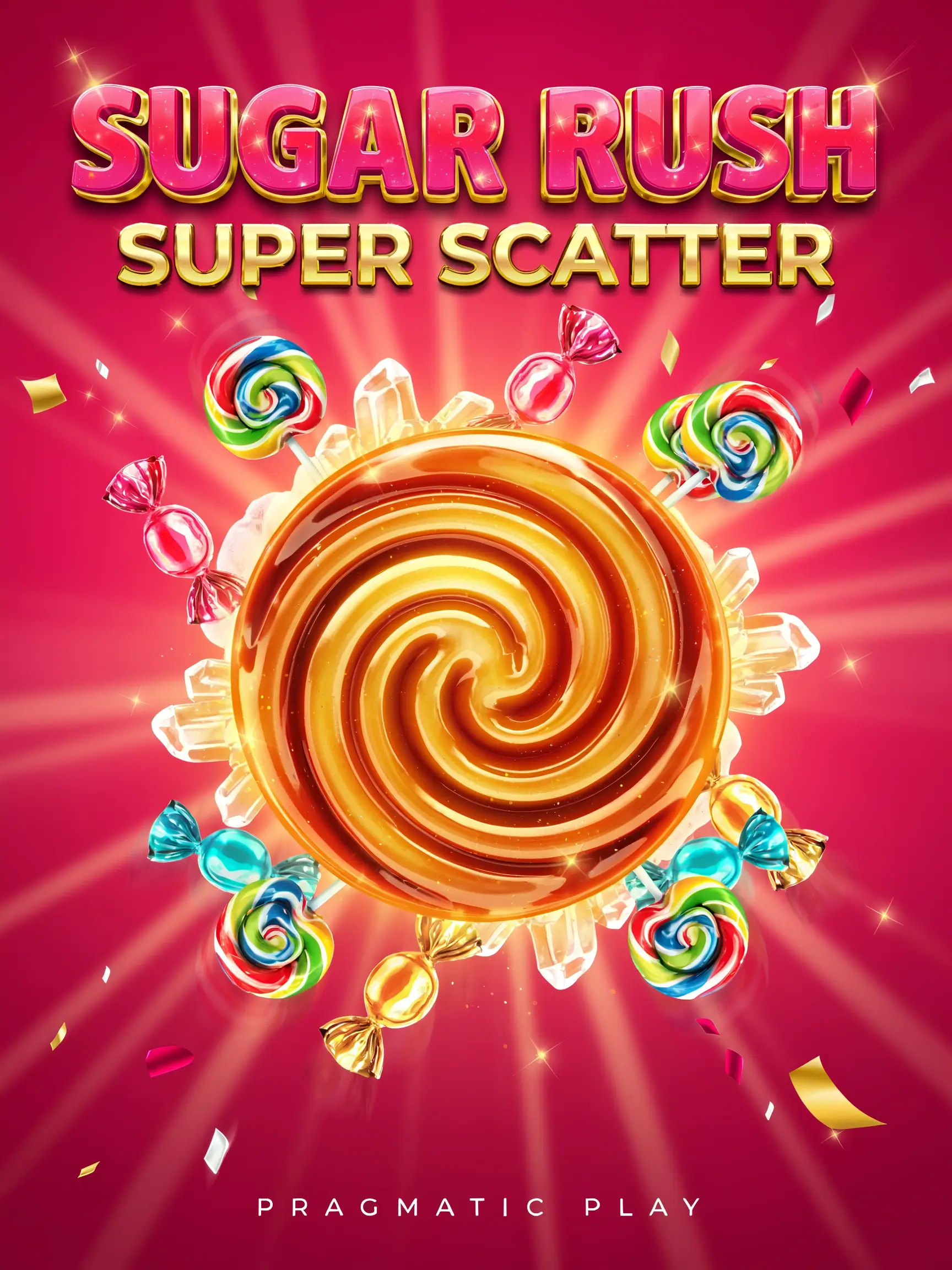 Sugar Rush Super Scatter slot game artwork