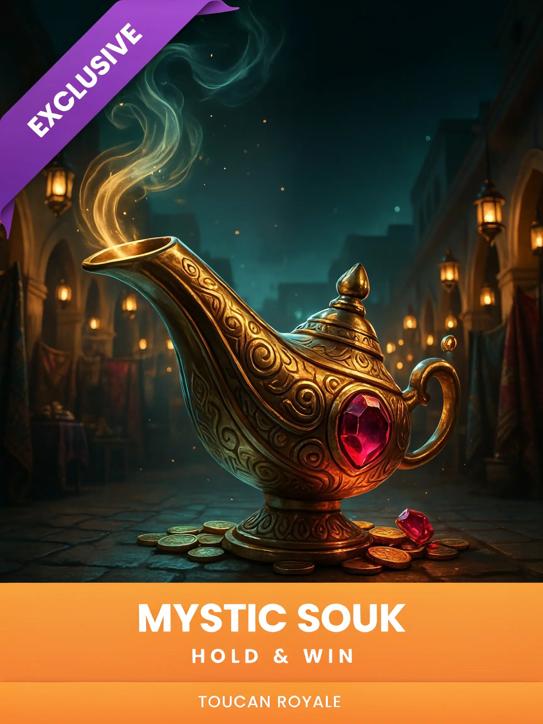 Game art for the Mystic Souk Hold and Win slot